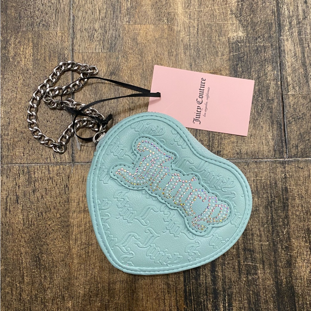 Juicy Couture Aqua Heart Coin Wallet